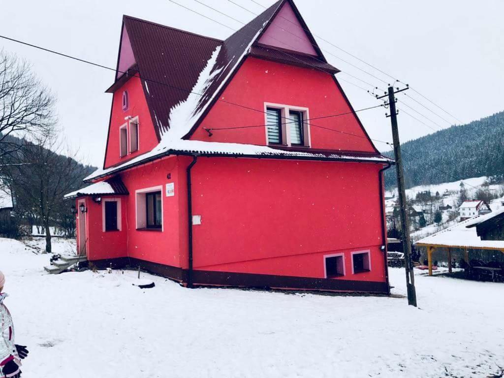 Malinowy Domek Mlynczyska Bagian luar foto